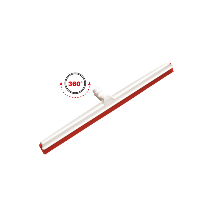 Racletă cu cauciuc schimbabil, roșu, cauciuc alimentar, 620 x 53 x 95 mm