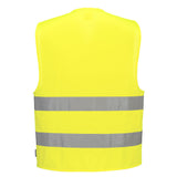 Vestă reflectorizantă Portwest C474 Hi-Vis, Galbenă