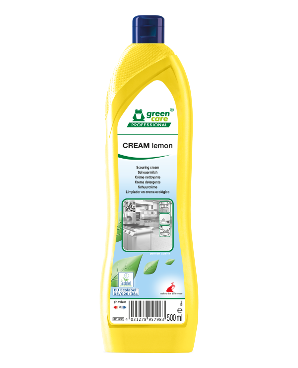 CREAM lemon - Cremă de curățat EcoLabel 500ml