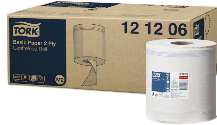 Prosoape hârtie derulare centrală Tork Basic, 160m