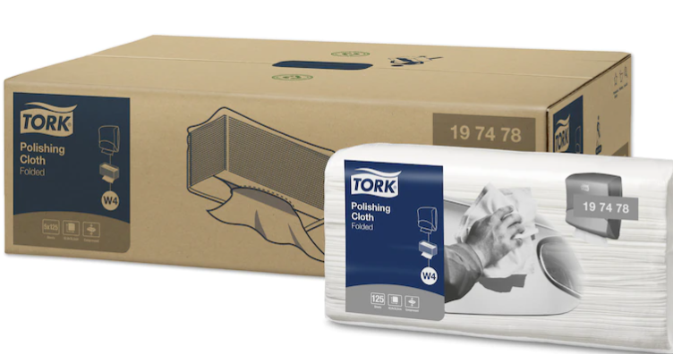 Lavetele de lustruire Tork, 125 bucăți/pachet