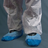 Acoperitori încălțăminte din material nețesut PP/CPE, albaștri