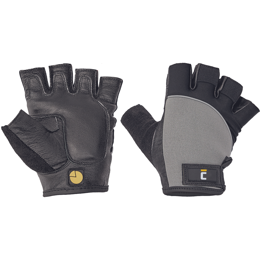 Mănuși fără degete Cerva Fuscus din piele