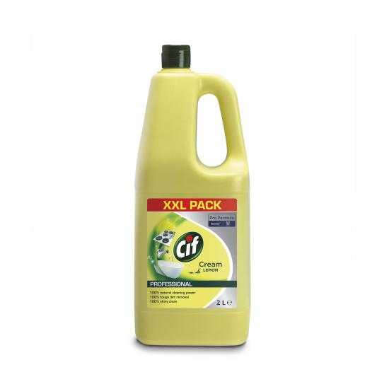 Cif Professional - Cremă De Curățat Non-Abrazivă Lemon 2L