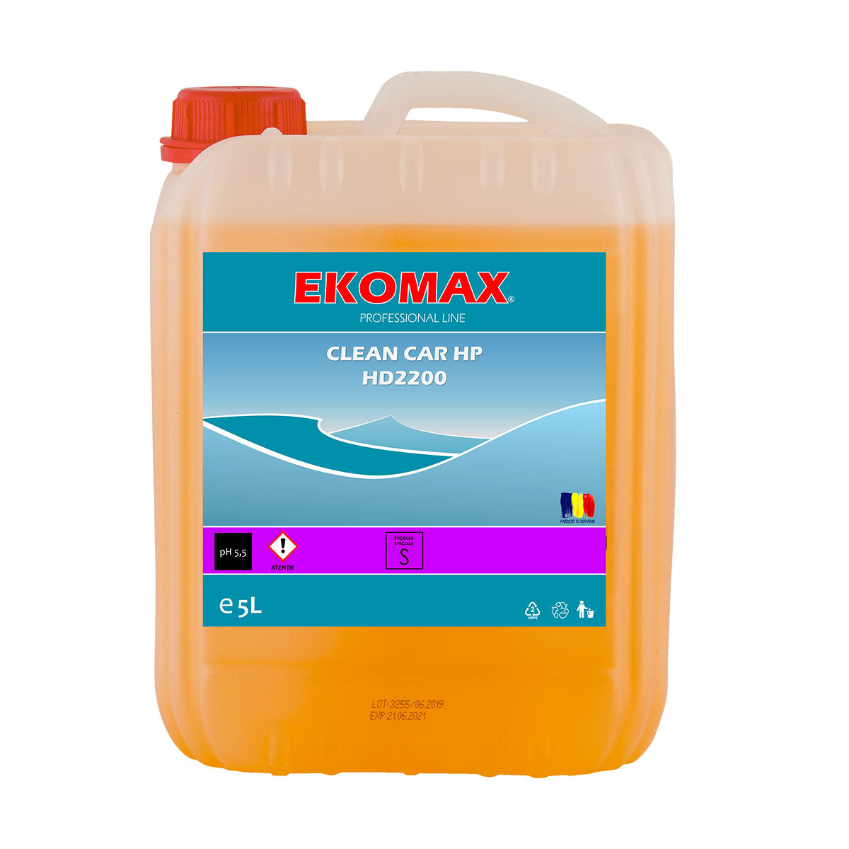 Clean Car HP - șampon auto cu pH neutru 5L