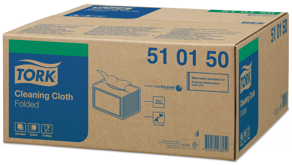 Lavete industriale de curățare Tork, 55 bucăți/pachet