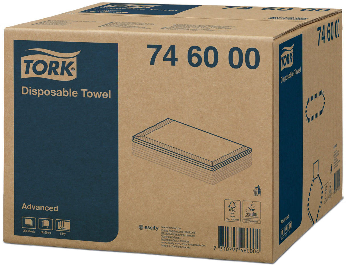 Prosoape de unică folosință Tork Advanced 250 porții/bax