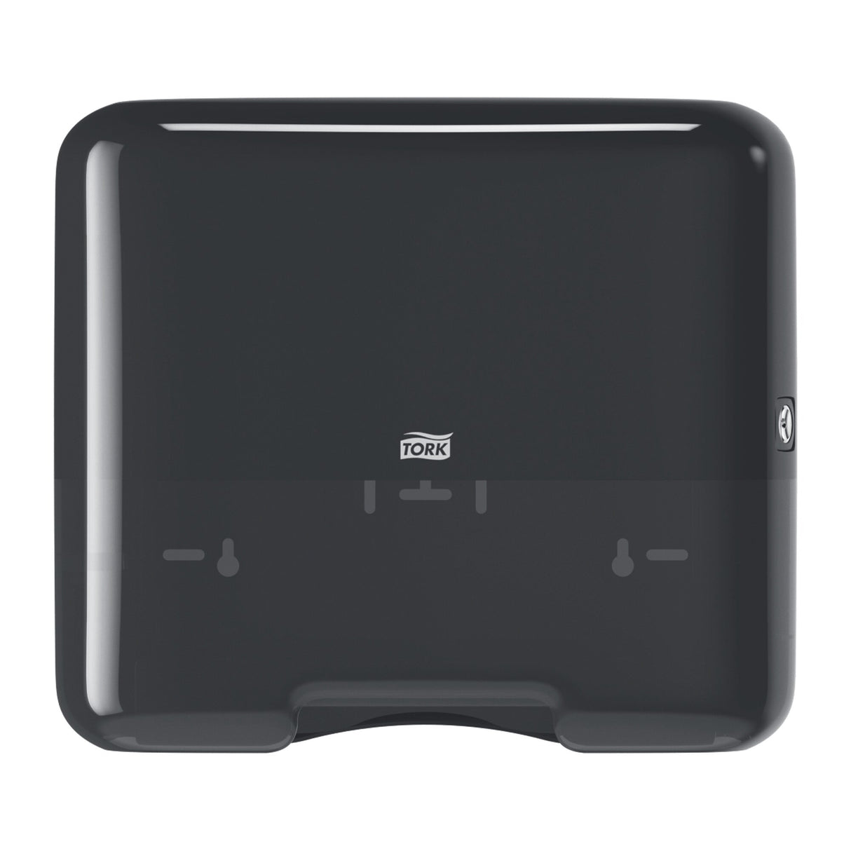 Dispenser de prosoape de mâini Tork Singlefold Mini, negru