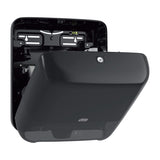 Dispenser prosoape pentru mâini rolă Tork Matic, negru