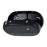 Dispenser de hârtie igienică mini Tork SmartOne Twin negru
