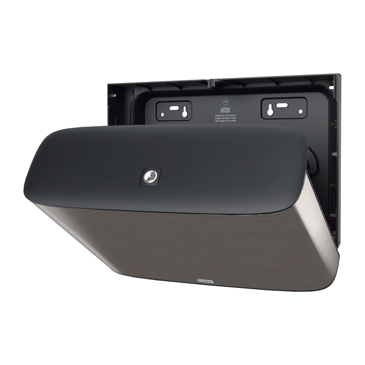 Dispenser hârtie igienică Tork mini jumbo, inox