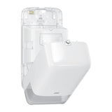 Dispenser de role de hârtie igienică Tork Twin Mid-size, alb