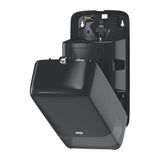 Dispenser de role de hârtie igienică Tork Twin Mid-size, negru