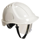 Cască de protecție cu visor, PW54 Endurance Plus albă
