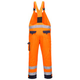 Salopetă de protecție Portwest TX52 Dijon Hi-Vis, Portocaliu/Bleumarin