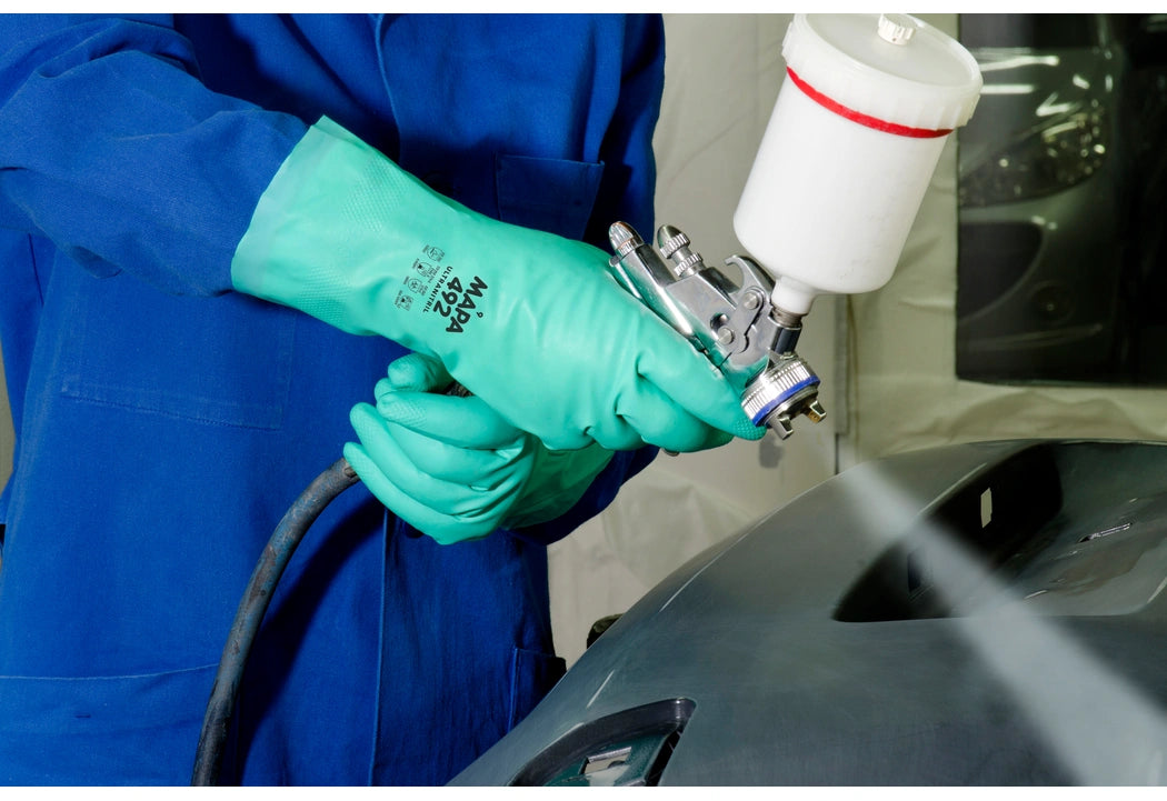 Mănuși protecție chimică Mapa Ultranitril 492