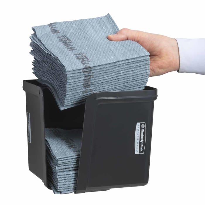 Dispenser manual pentru prosoape de hârtie pliate în patru Kimberly-Clark Professional 7969