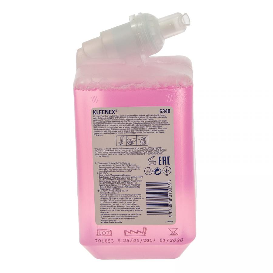 Scott Essential, săpun spumă roz 6340, 1000ml