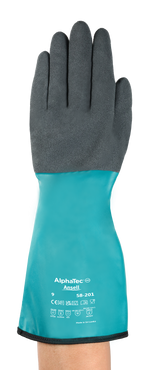 Mănuși protecție chimică Ansell AlphaTec 58-201