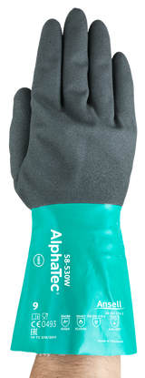 Mănuși protecție chimică Ansell AlphaTec 58-530W