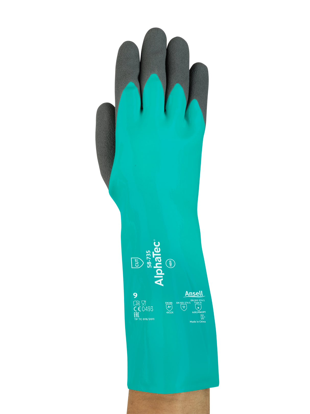 Mănuși protecție chimică Ansell AlphaTec 58-735