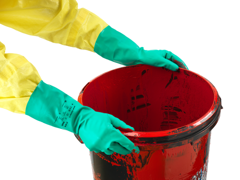 Mănuși protecție chimică Ansell AlphaTec Solvex 37-676