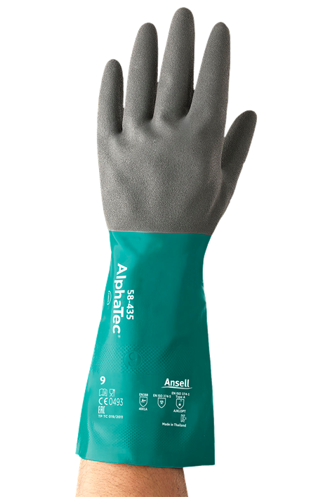 Mănuși protecție chimică Ansell AlphaTec 58-435