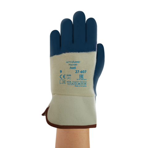 Mănuși de protecție mecanică Ansell ActivArmr Hycron 27-607 disponibile la Bunzl Romania