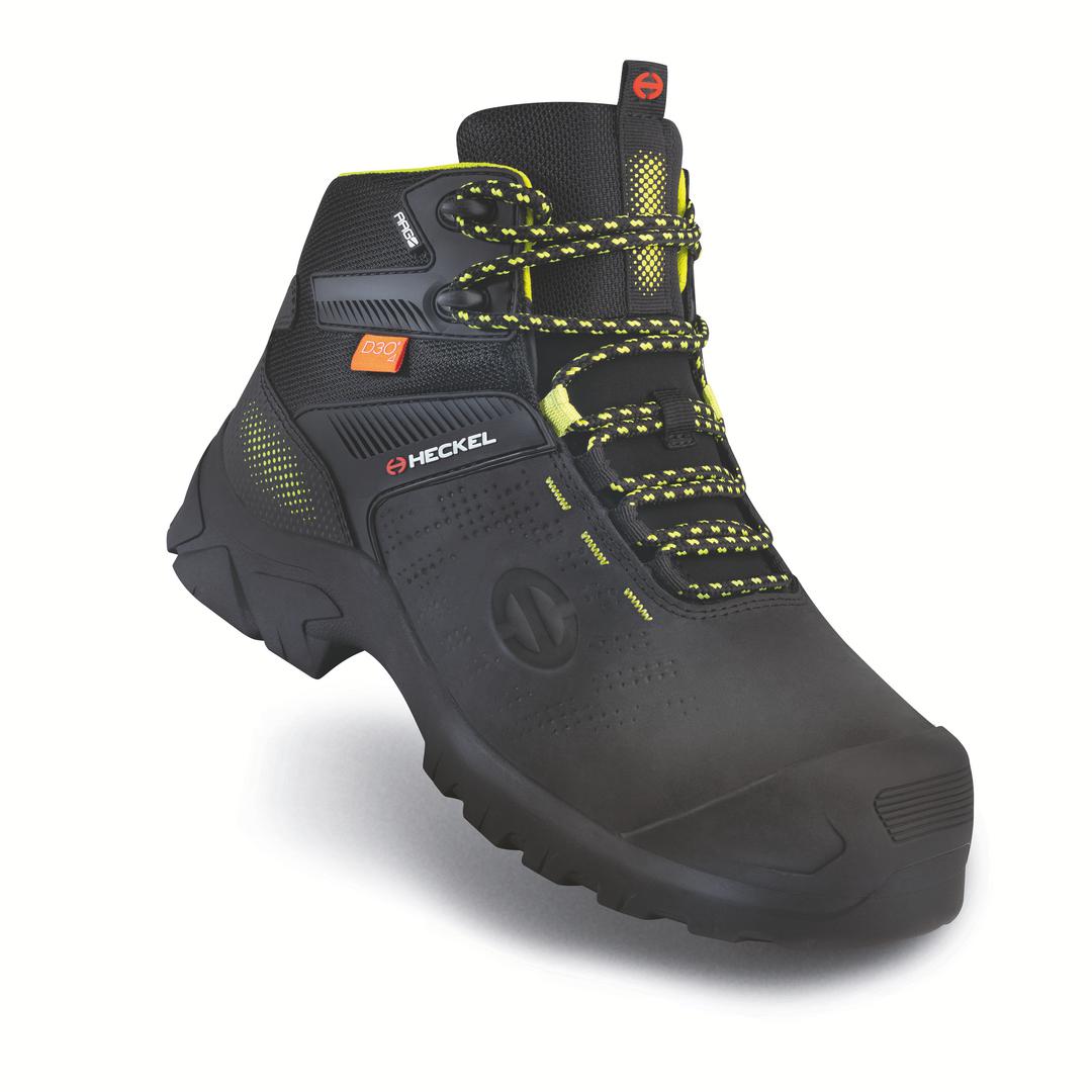 Bocanci de protecție Heckel MACCROSSROAD 3.0 META HIGH S3L, cu bombeu nemetalic și protecție metatarsiană D3O