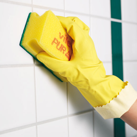 Burete de curățare PurActive galben textură delicată 150mm x 70mm