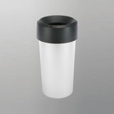 Capac negru pentru coș de gunoi IRIS 50L