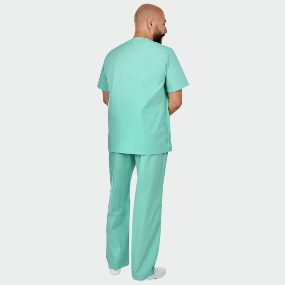Costum medical de protecție Bwell CESARE Verde menta