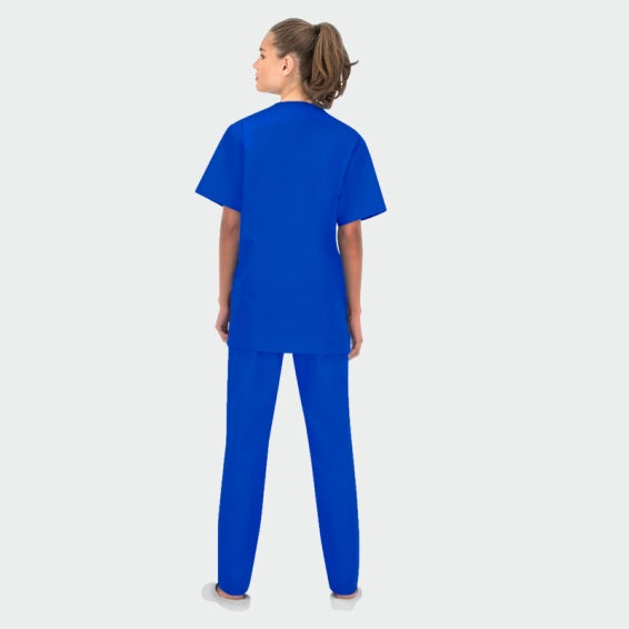 Costum medical de protecție Bwell COLOMBO Albastru