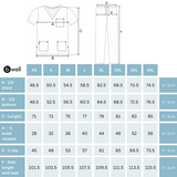 Costum medical de protecție Bwell COLOMBO Bleumarin