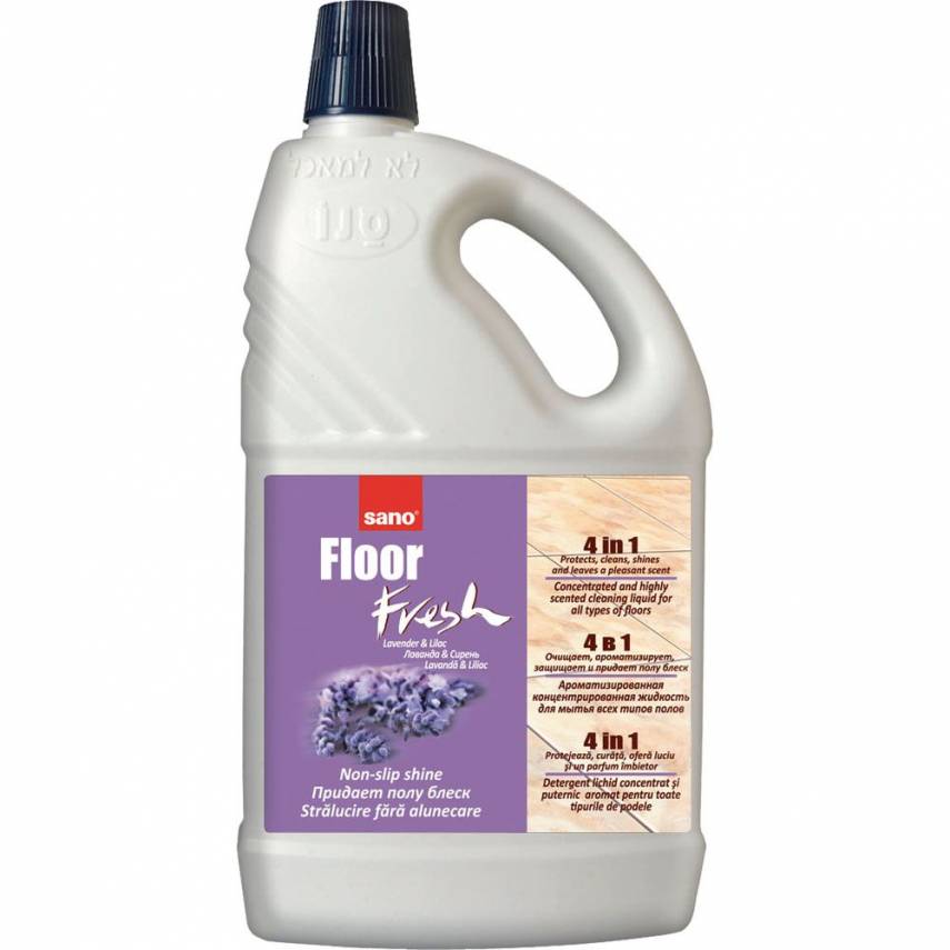 Sano Floor Fresh - Detergent de pardoseală liliac 4L