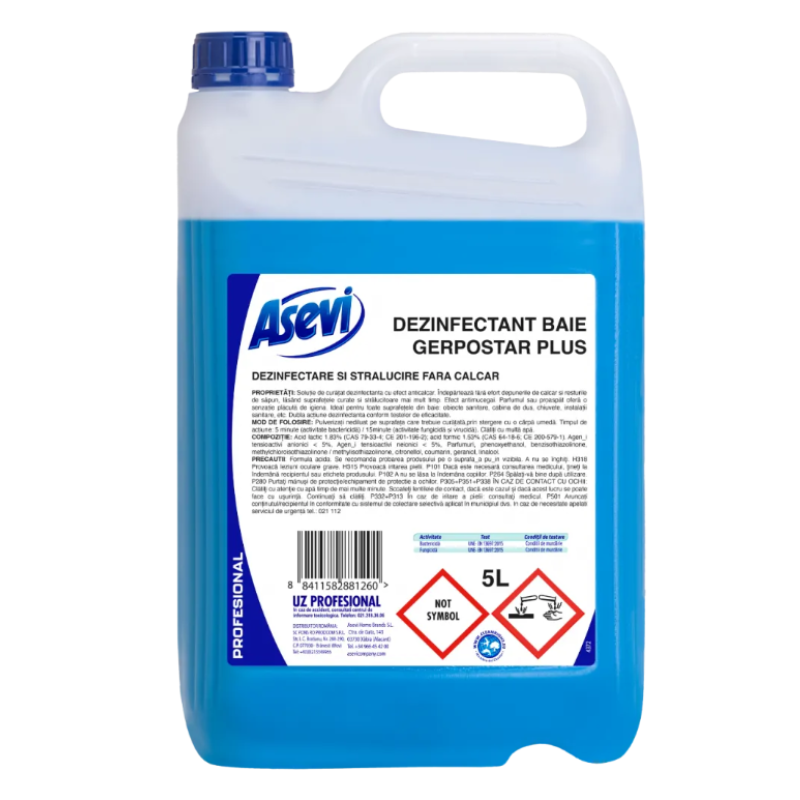 Gerpostar Plus - Dezinfectant de baie 5L