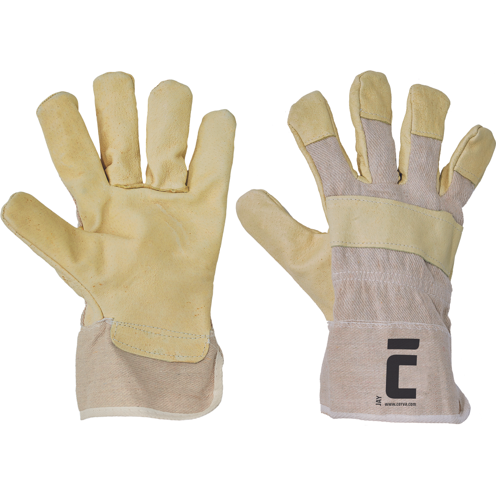 Mănuși de protecție Cerva Jay din piele