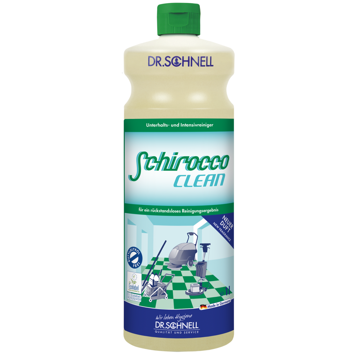 SCHIROCCO CLEAN - Soluție de întreținere și curățare intensivă 1000ml