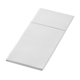 Șervețel Duni Bio Duniletto Slim cu buzunar pentru tacâmuri, aspect textil