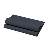 Șervețel Bio Dunisoft negru 40x40 cm, pliat pentru servire