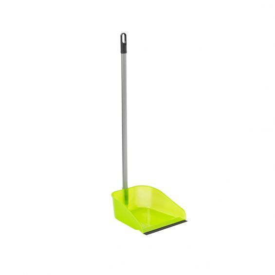 Făraș cu lamelă de cauciuc și coadă lungă, verde