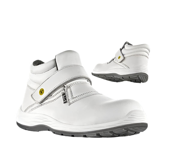 Bocanci de protecție VM 2010 FULHAM S3L ESD Alb