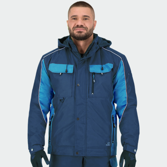Jachetă de protecție iarnă BWOLF BRAVER Bleumarin