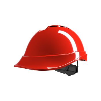 Cască de protecție Casca MSA V-Gard 200 roșie