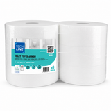 Hârtie igienică Jumbo Techline, pachet cu 6 role, 2 straturi