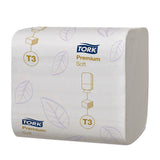 Hârtie igienică Tork Soft pliată, 252 foi/pachet