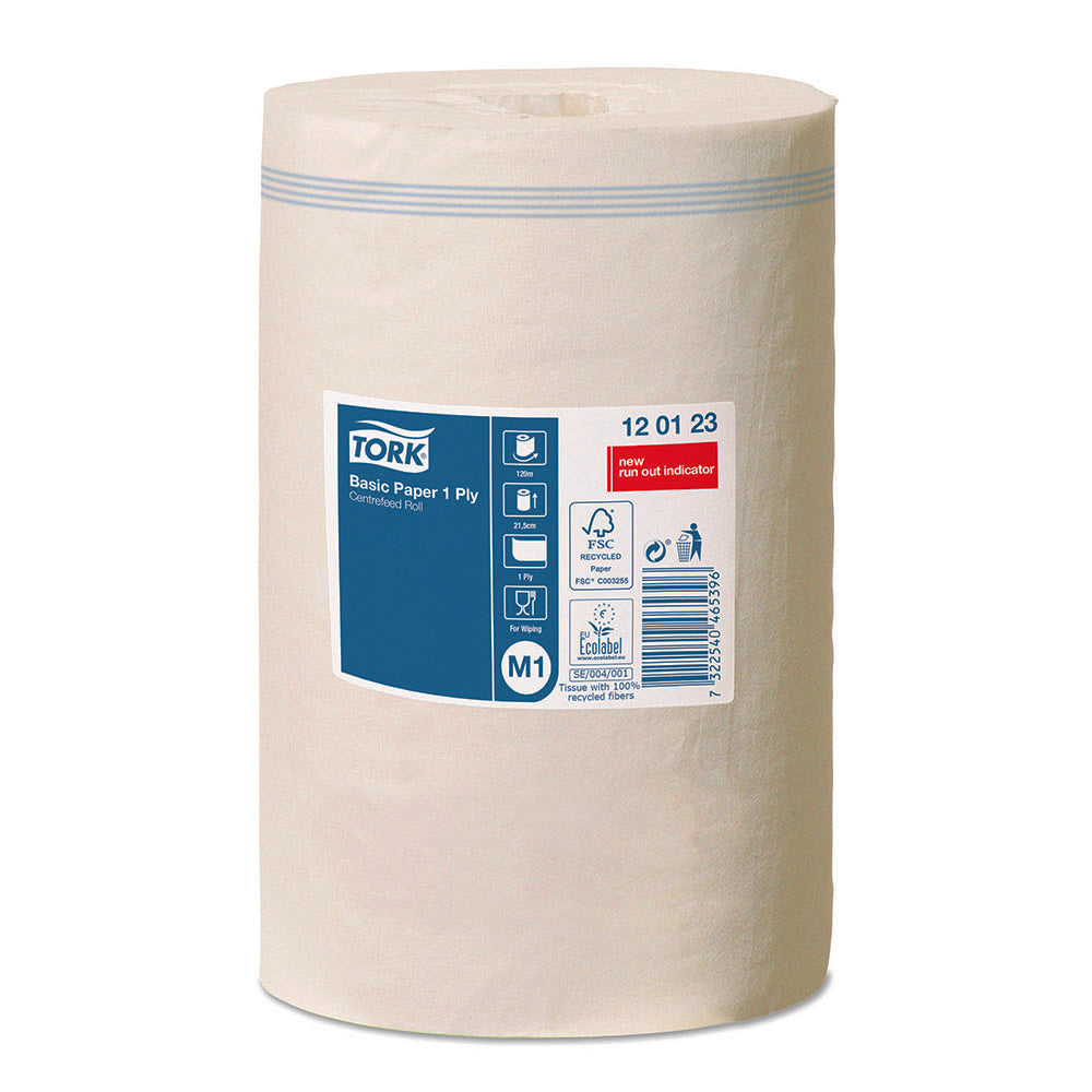 Prosoape hârtie derulare centrală Tork Basic, 120m