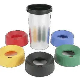 Capac verde pentru coș de gunoi IRIS 50L