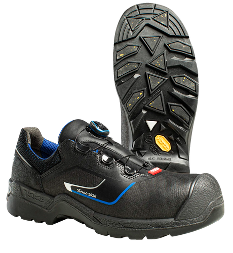 Pantof de siguranţă JALAS 1338 negru/albastru clasa S3”