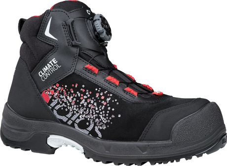 Bocanci de protecție JALAS Zenit 2718 negru și rosu